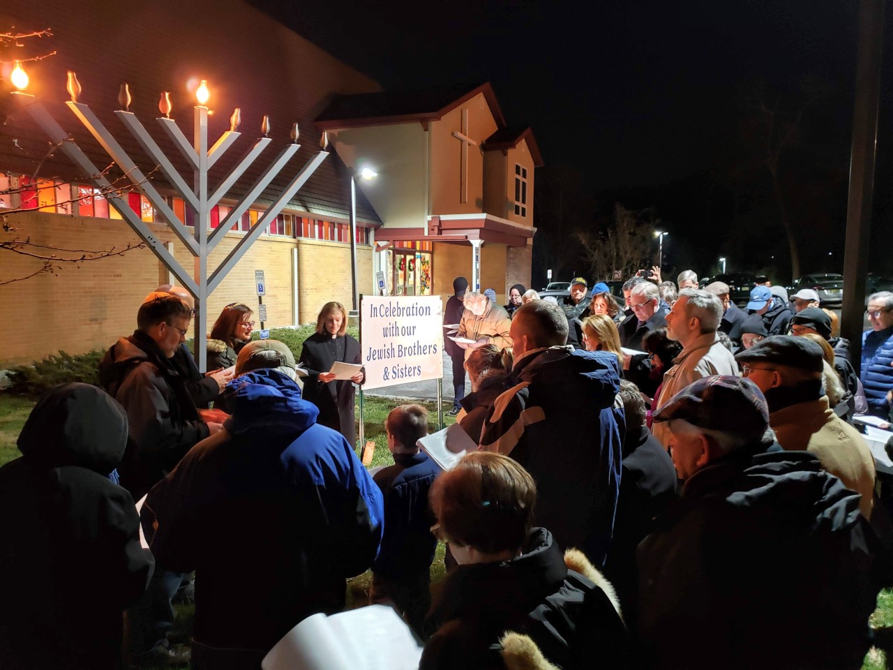 Interfaith Menorah Lighting